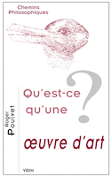 Qu'est-ce qu'une œuvre d'art?